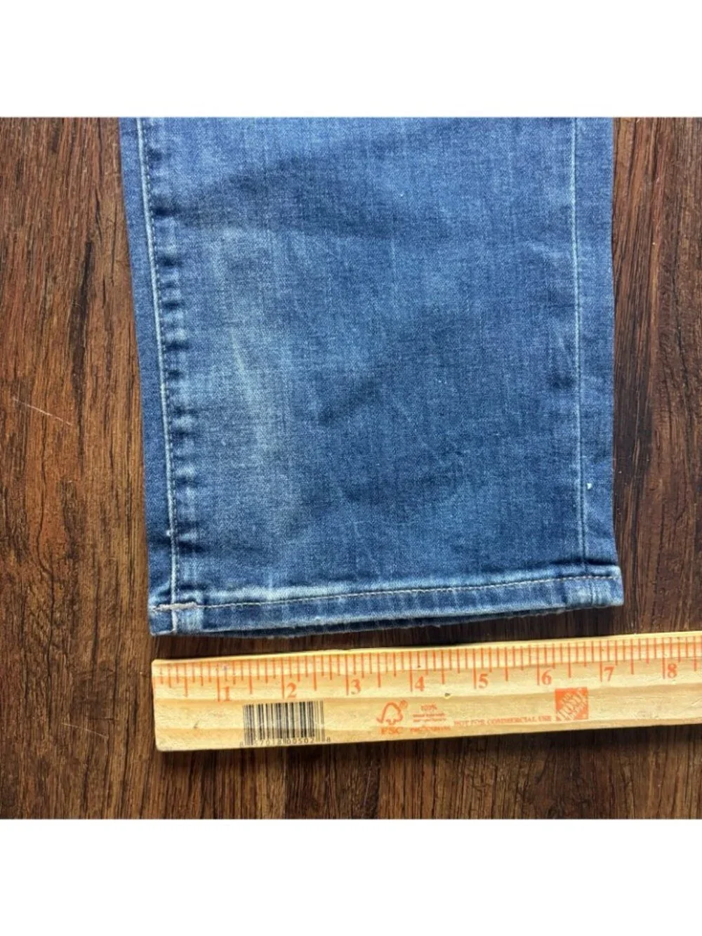 True Religion Geno Relaxed Slim Biker Jeans Distressed Medium Wash Men’s Size 38